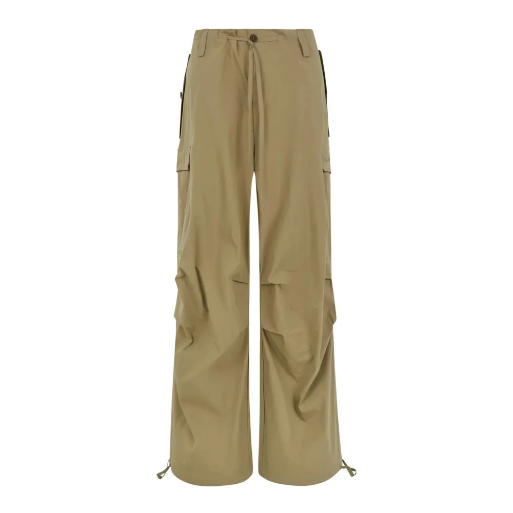 P.a.r.o.s.h. Cargo Broek Beige Katoenmix Beige Dames