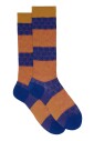 chaussettes-courtes-en-coton-bleu-pour-femmes-avec-motif-de-vagues-et-de-fleurs-de-lotus