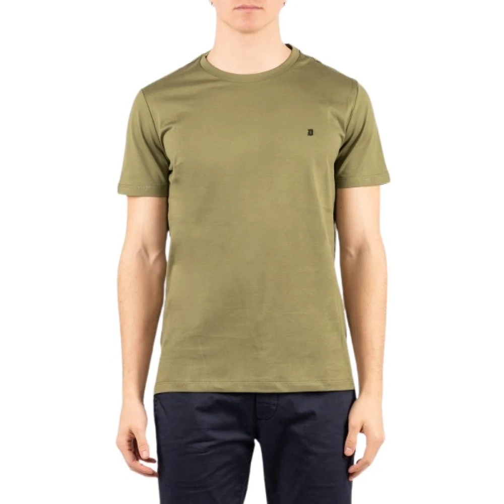 Dondup Men's Green T-Shirt - T-Shirts - Xl - Tops