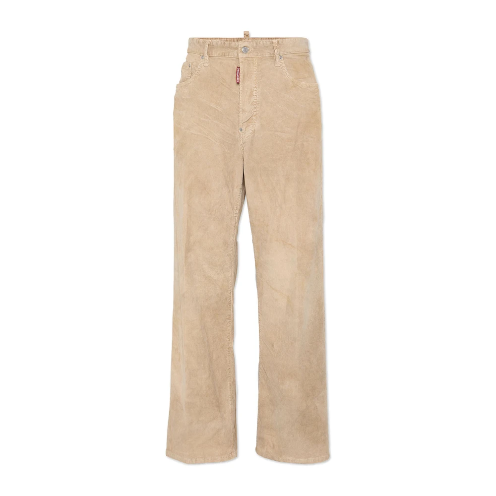 Trousers > Straight Trousers - - Dsquared2 - Modalova