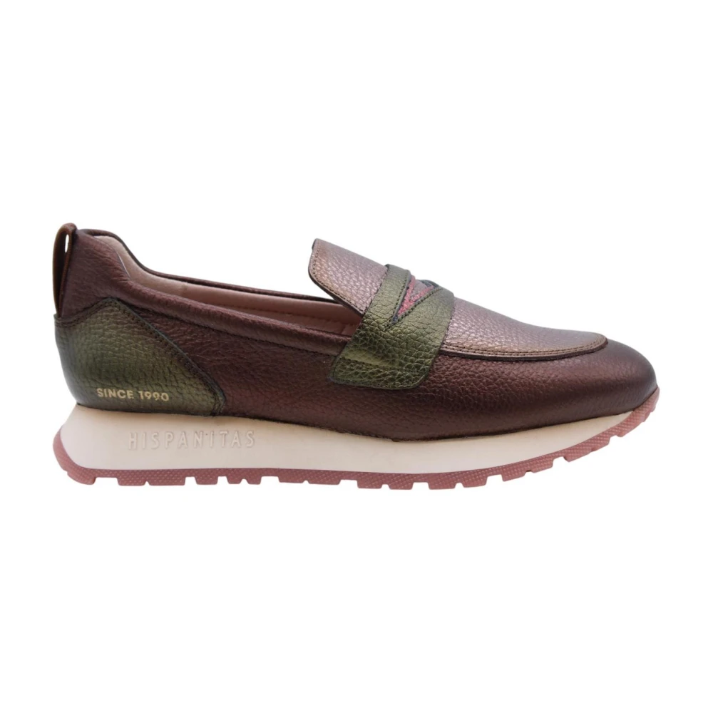 Hispanitas Women's Multicolor Classic Mocassin Shoes - Loafers - 5 Uk - Shoes