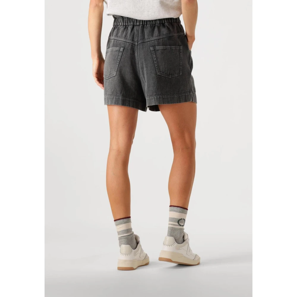 By-Bar Grijze Twill Shorts voor Vrouwen Gray Dames