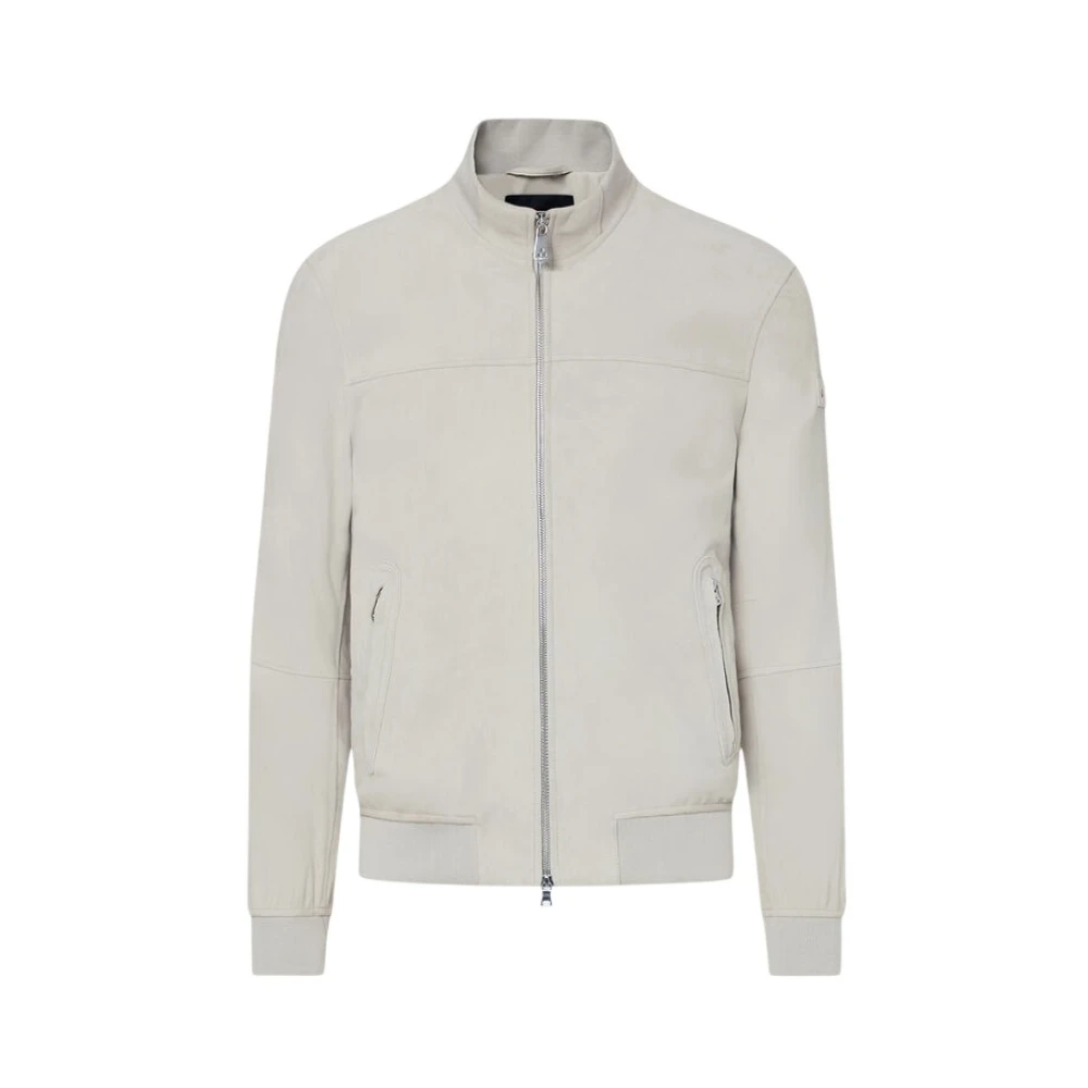 Peuterey Men's Beige Zip-Through Sweatshirt - Zip-Throughs - M - Sweatshirts & Hoodies