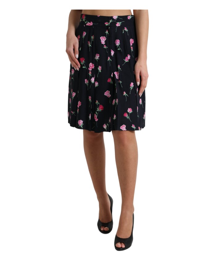 elegante-jupe-mi-longue-a-fleurs-en-a-line