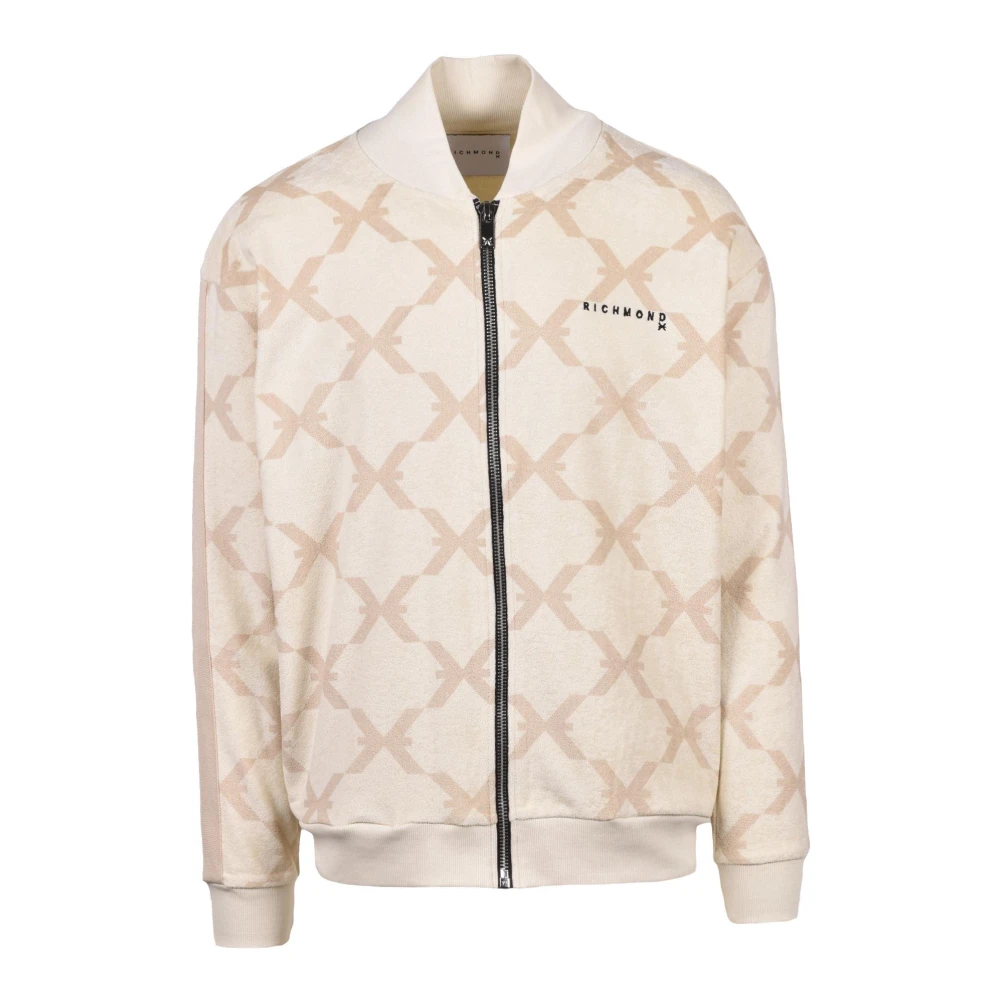 Richmond Katoen X Sweater White Heren