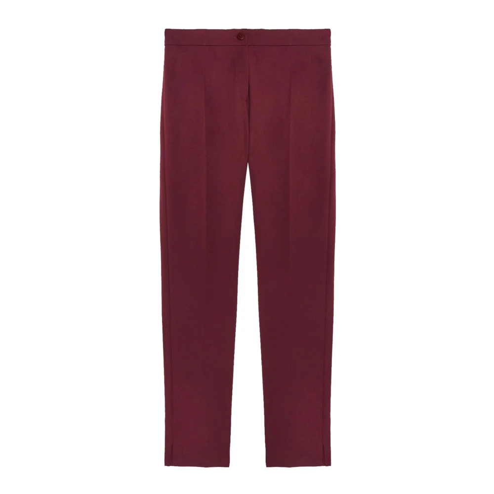 Elena Mirò Slim Milano Point Damesbroek Red Dames