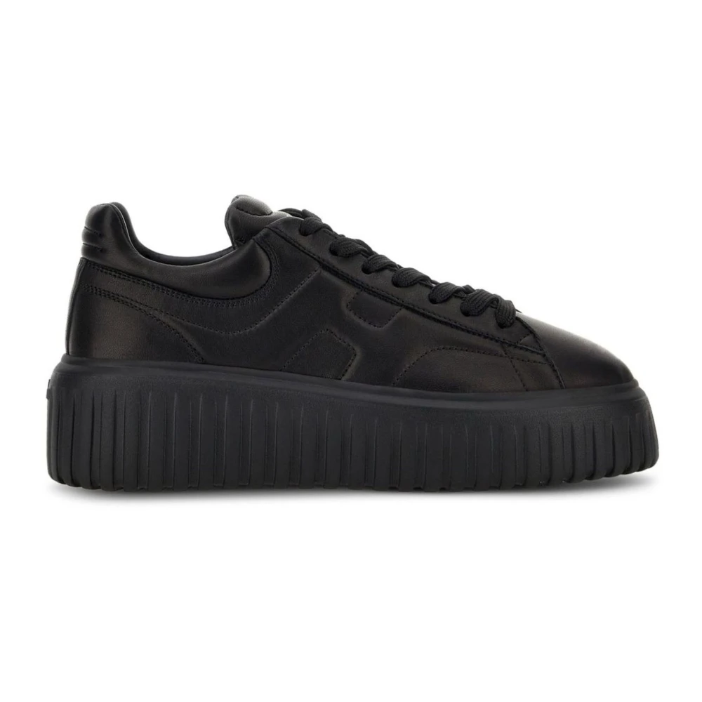 Hogan H-Stripes Sneakers Dames Schoenen Zwart