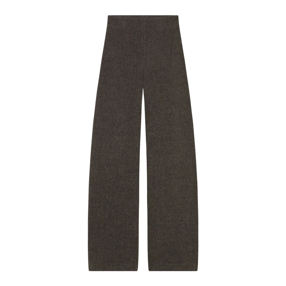 Cortana Gray Wide Trousers, Female, Xs, Jo, Grey Trousers
