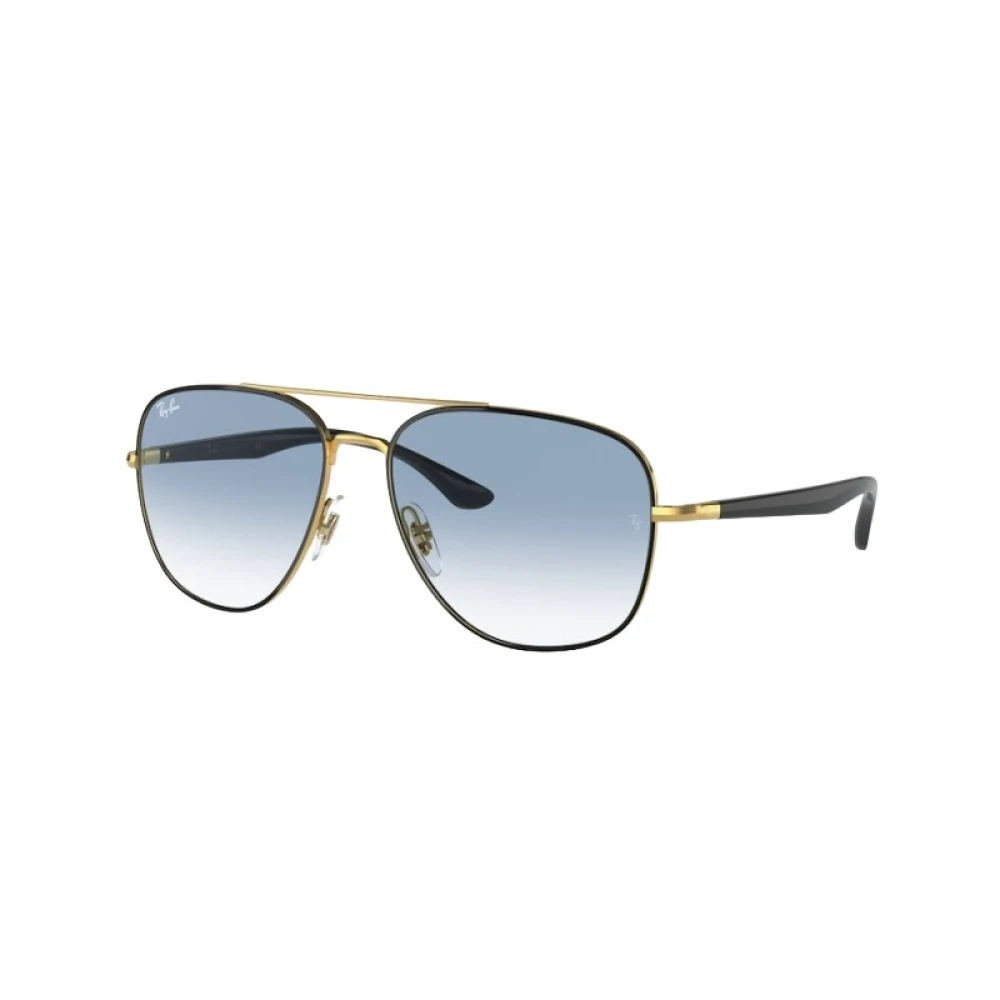 Ray-Ban Unisex Sunglass RB3683 - Frame color: Black On Gold, Lens color: Solid Color - Image 5