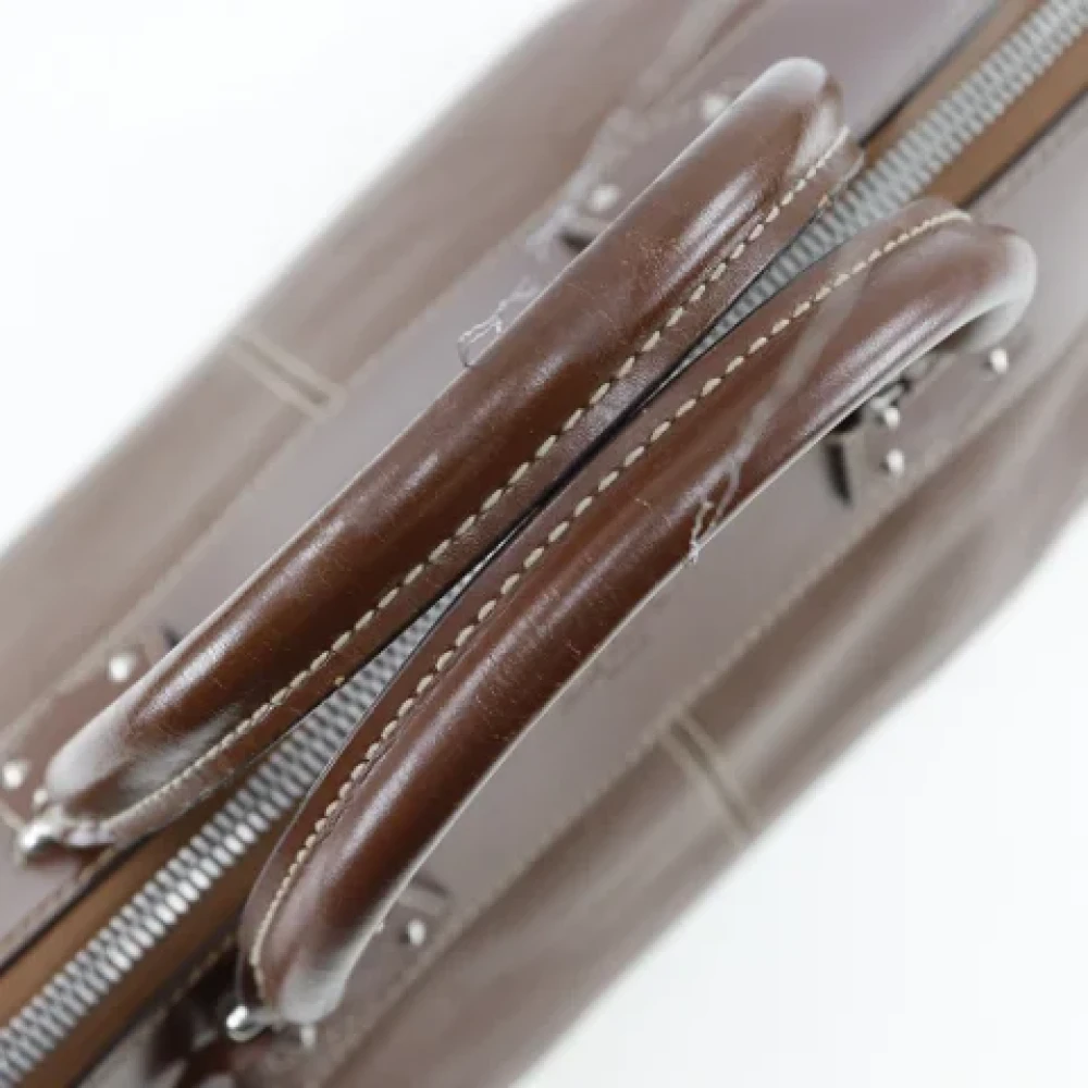 Louis Vuitton Vintage Pre-owned Leather handbags Brown Dames