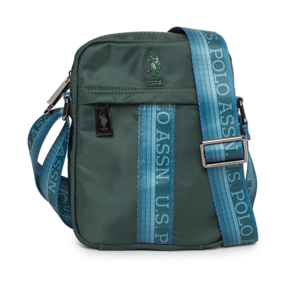 U.s. Polo Assn. Stijlvolle Crossbody Tas met Ritssluiting Green Heren