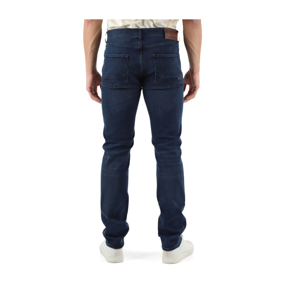 Tommy Hilfiger Straight Fit Jeans Vijf Zakken Denton Blue Heren