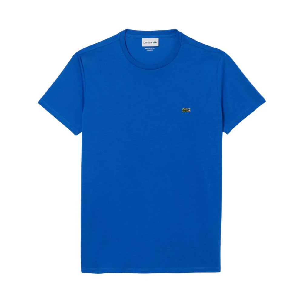 Lacoste Klassieke korte mouw T-shirt Blue Heren