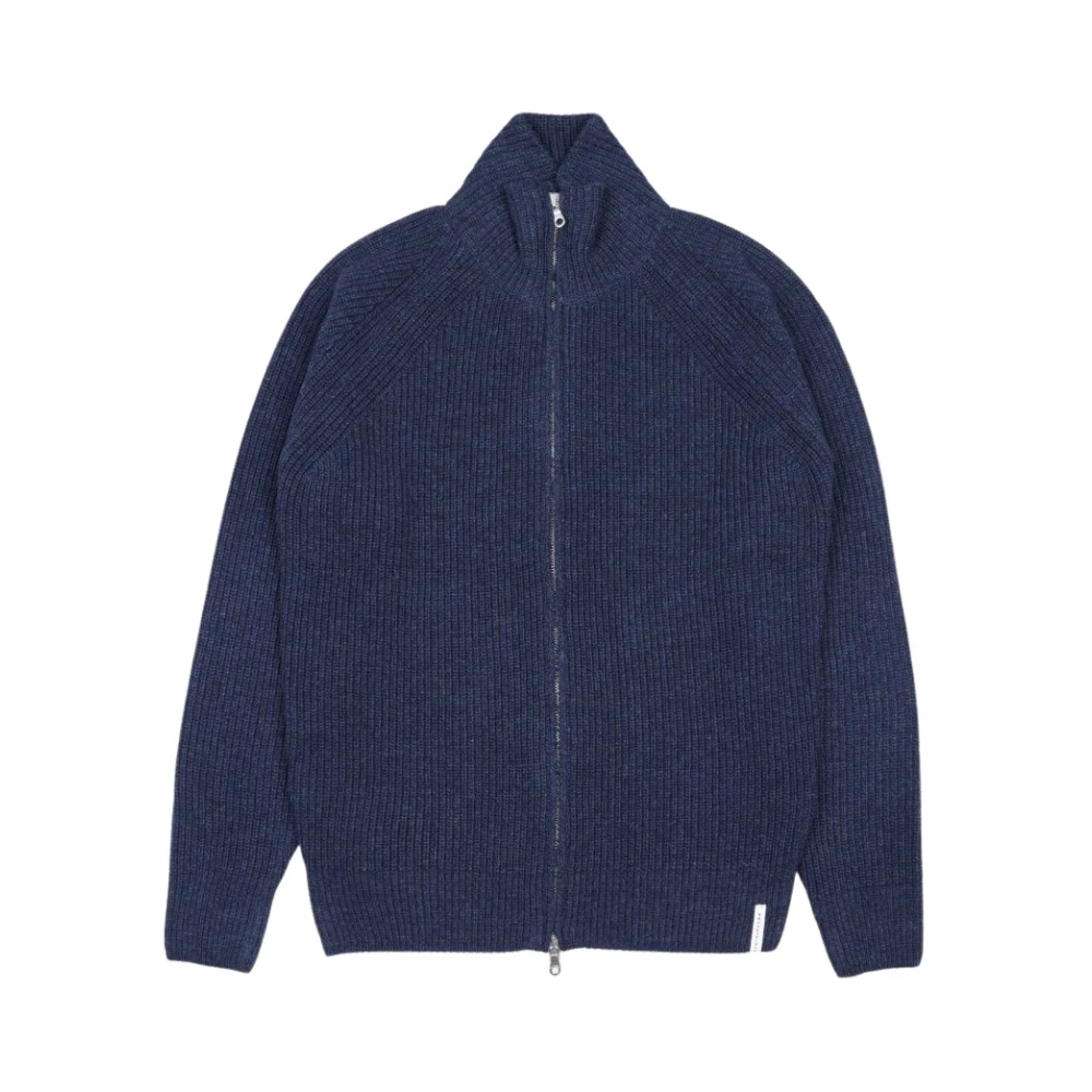 Brooksfield Blauwe Sweaters voor Mannen Blue Heren