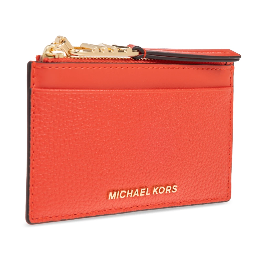 Michael Kors Empire Card Holder Red Dames