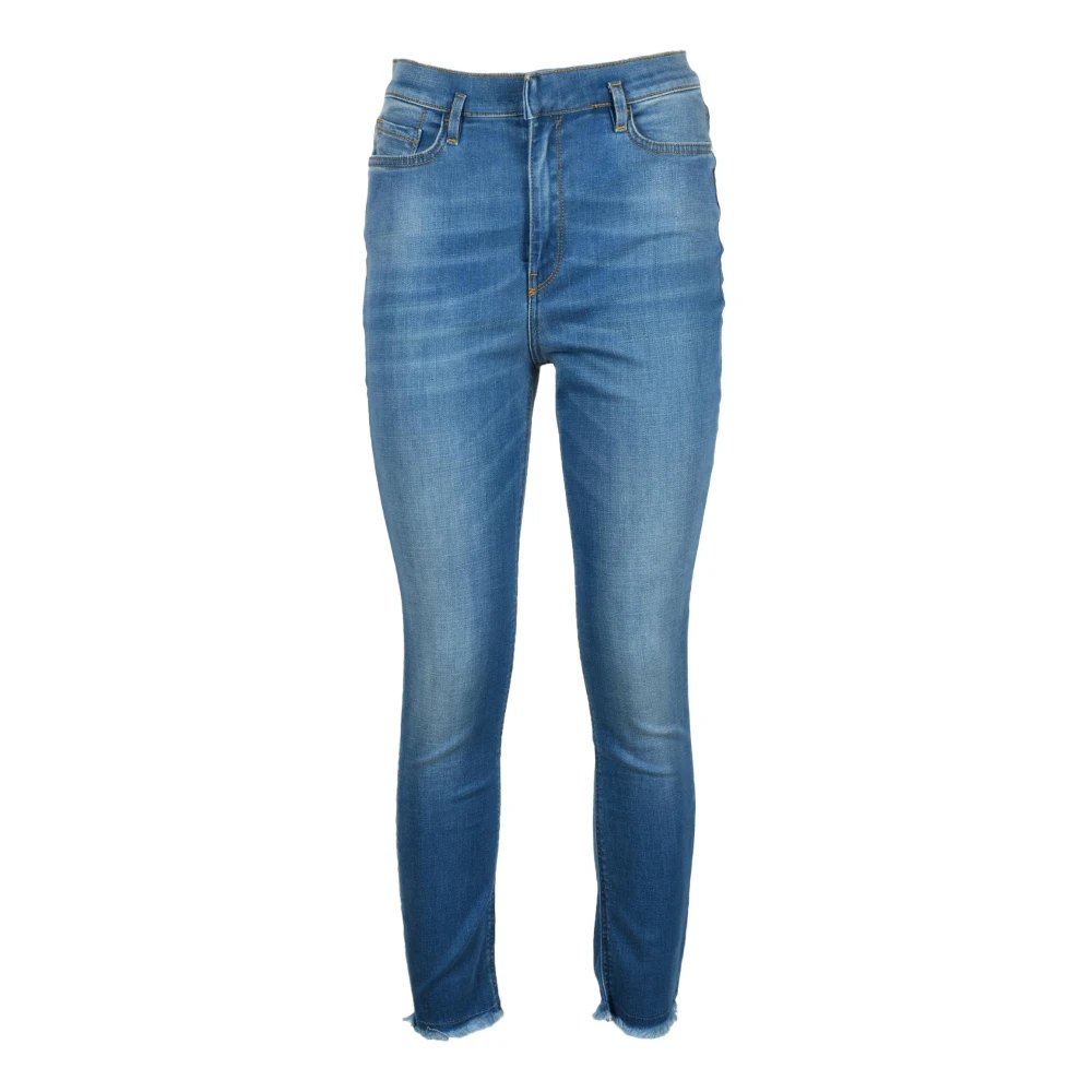 Pinko Katoenen Jeans Blue Dames