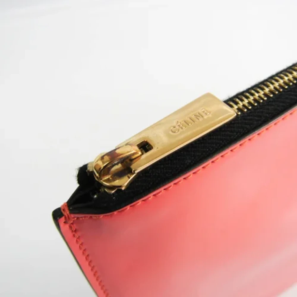 Celine Vintage Pre-owned Leather celine-bags Pink Dames
