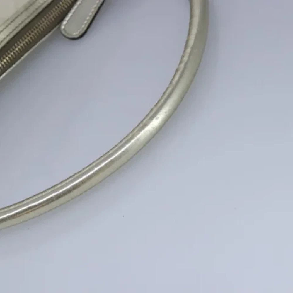 Gucci Vintage Pre-owned Canvas gucci-bags White Dames