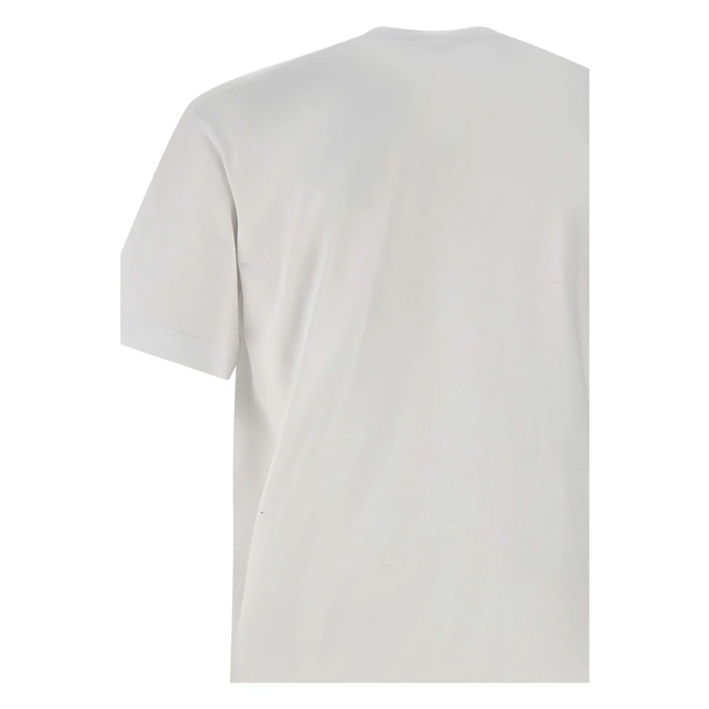 Dsquared2 Cool Fit Tee Katoenen T-shirt Wit White Heren