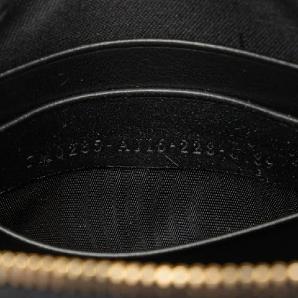 Fendi Vintage Pre-owned Leather shoulder-bags Black Dames