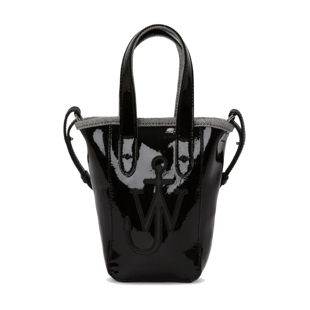 Jw Anderson Women's Black Anchor Logo Mini Tote Bag