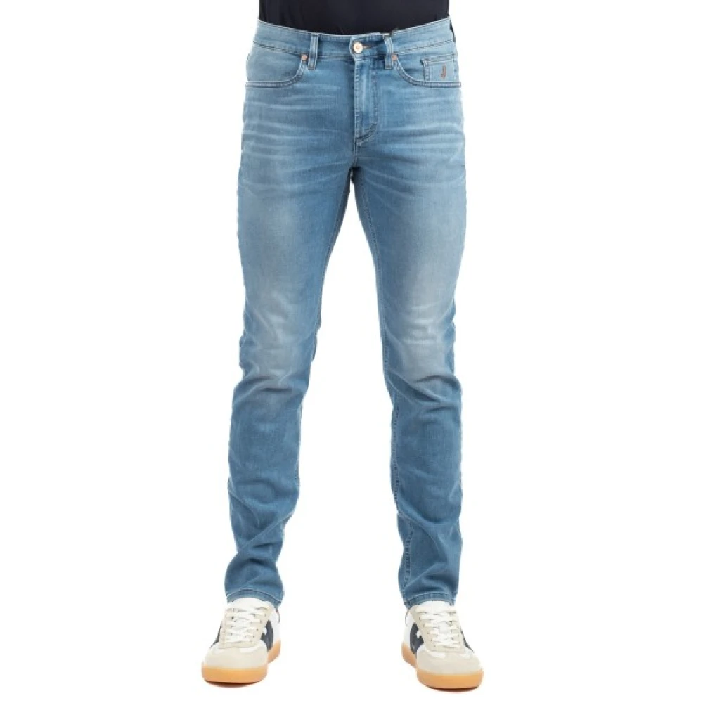 Jeckerson Uomo Blu Jeans, W33, New,
