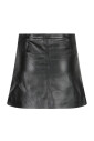 black-mini-tailored-skirt