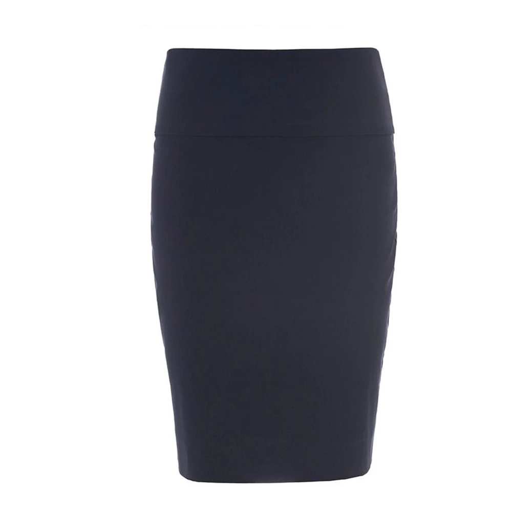 Bitte Kai Rand Blue Magic Stretch Skirt Indigo Elegant Fit - Female - Pencil Skirts - Xs - Skirts