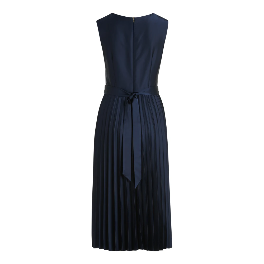 Betty & Co Chiffonjurk met plooien Blue Dames