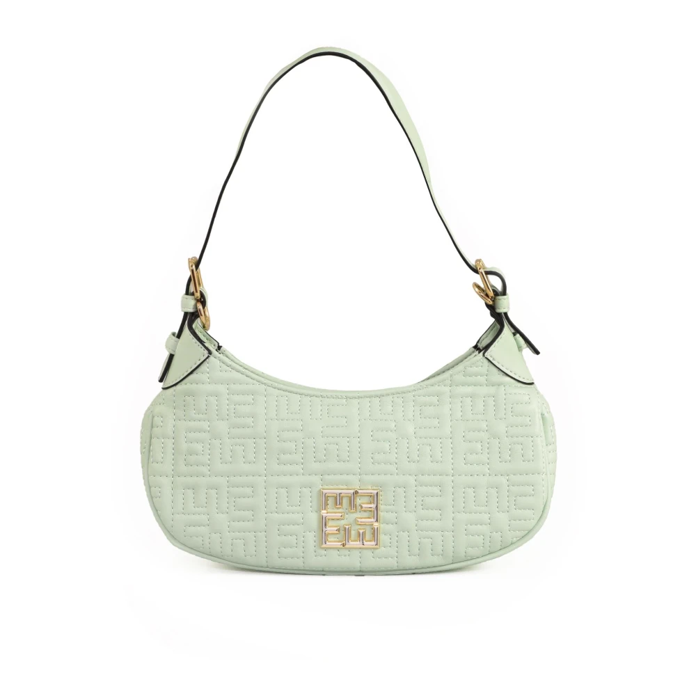 Ermanno Scervino Rosemary Hobo Tas met Ritssluiting Black Dames