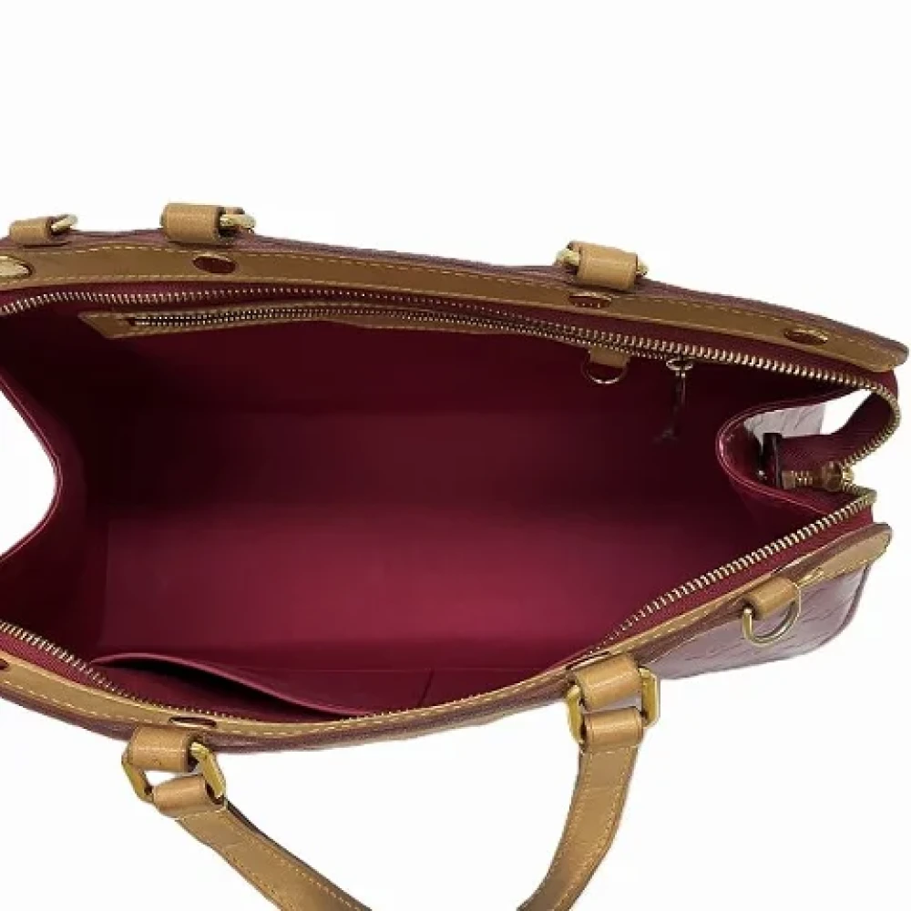 Louis Vuitton Vintage Pre-owned Leather handbags Pink Dames