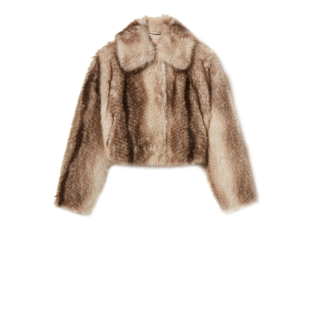 Twinset Donna Marrone Giacche, M, New,