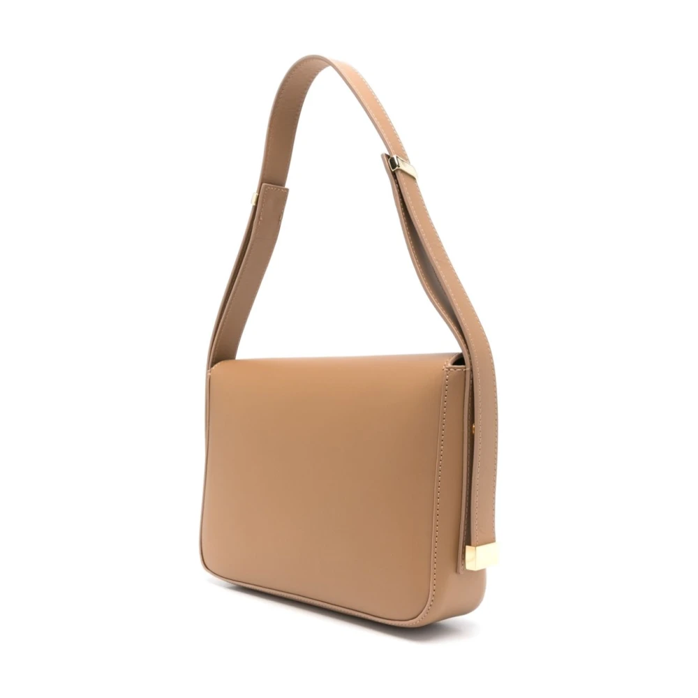 ATP Atelier Beige Leren Schoudertas Beige Dames