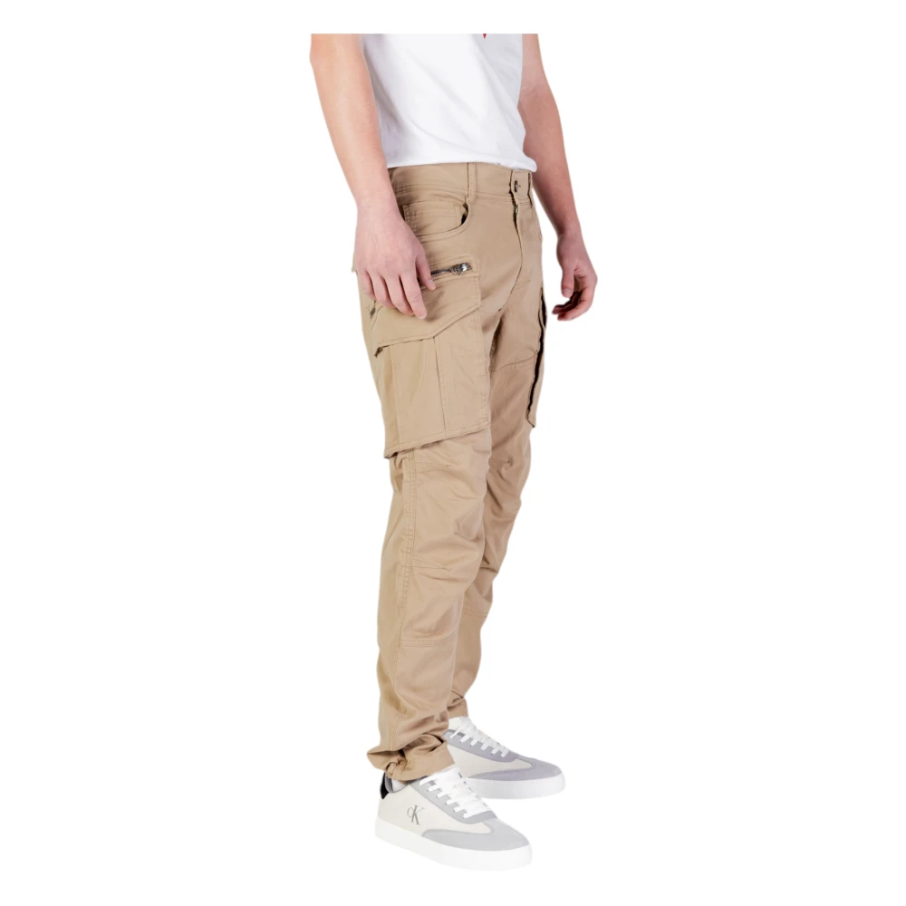 Replay Joe Cargo Broek Beige Heren