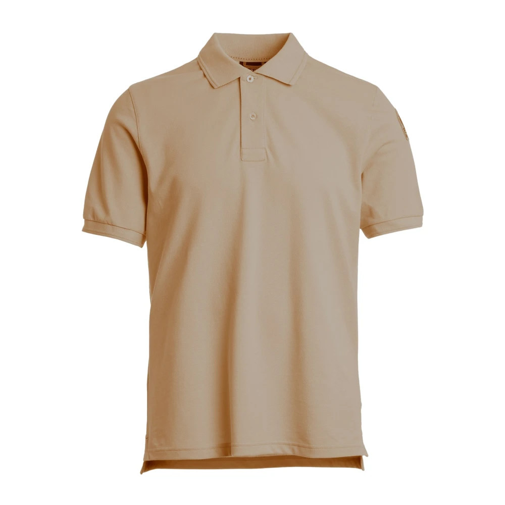 Parajumpers Heren Polo Shirt Beige Earth Beige Heren