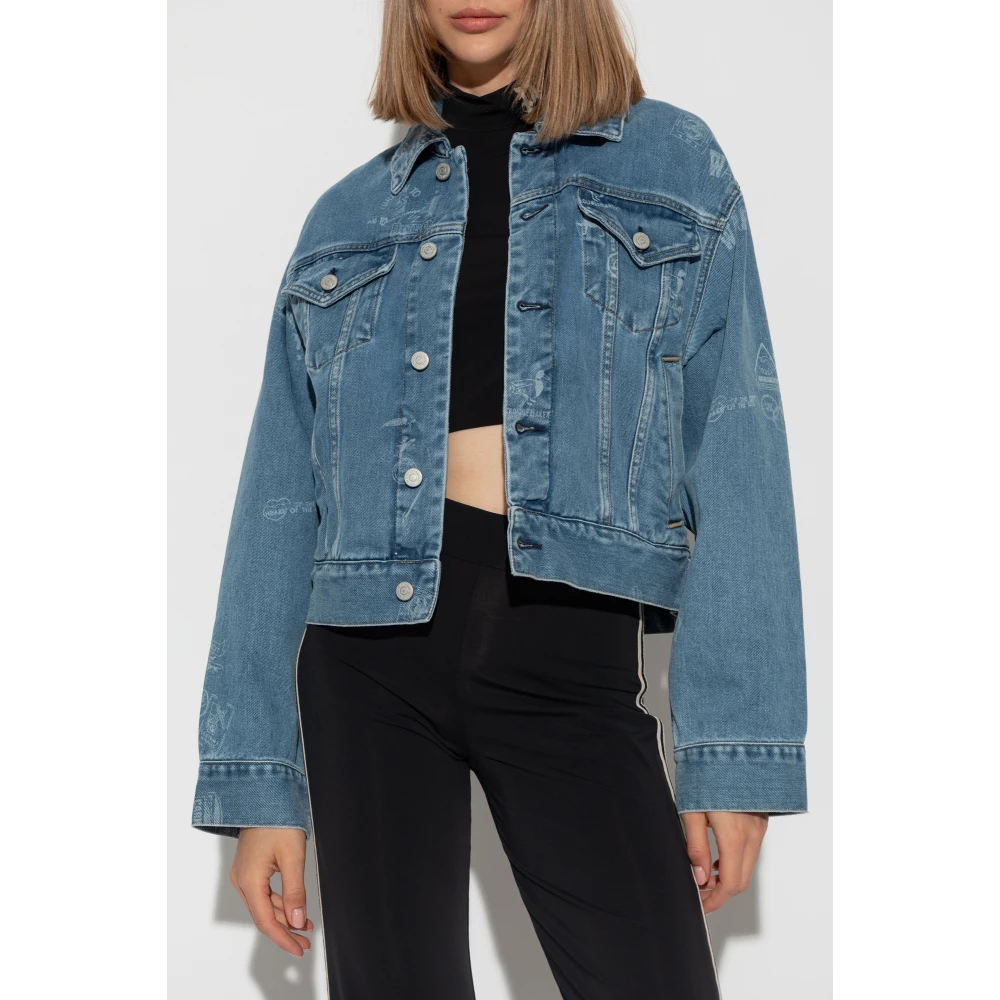 Carhartt WIP Denim jas Blue Dames