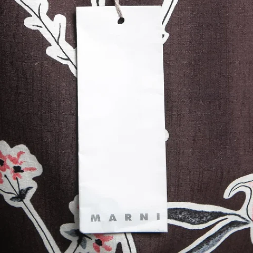 Marni Pre-owned Fabric bottoms Multicolor Dames