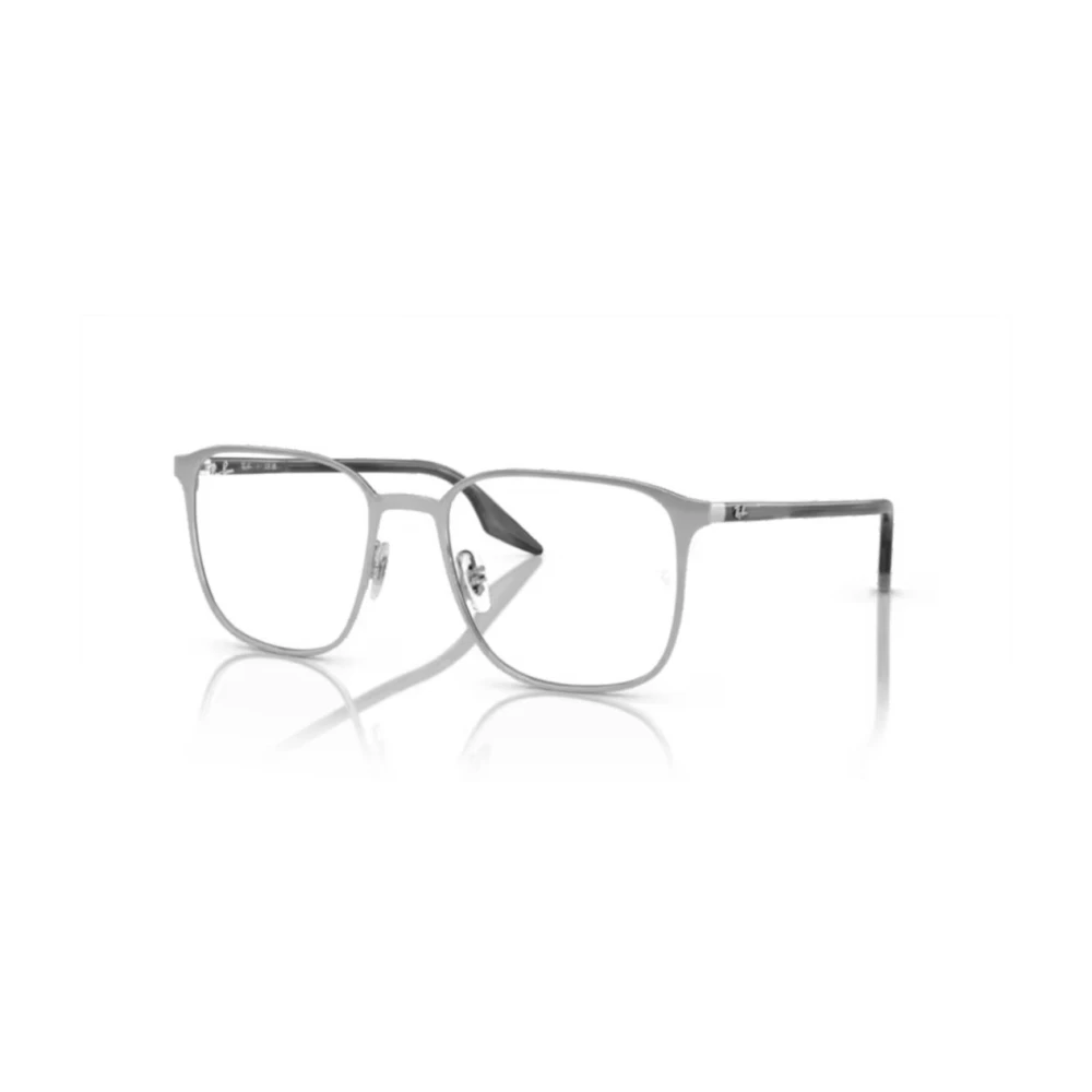 Ray-Ban Eyeglasses Optics - Striped Grey Frame Clear Lenses Polarized 52-19, RB6512 - Image 2