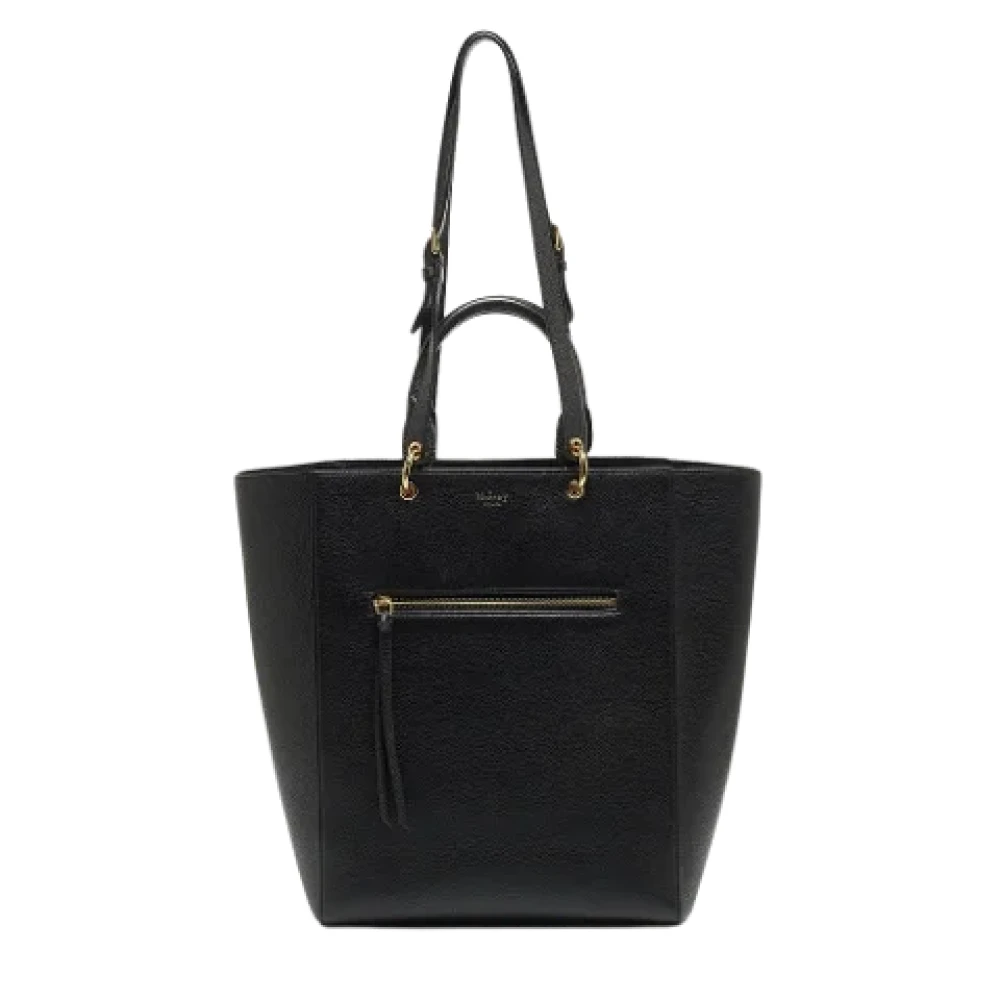 Mulberry Pre-owned Leather shoulder-bags Black Dames