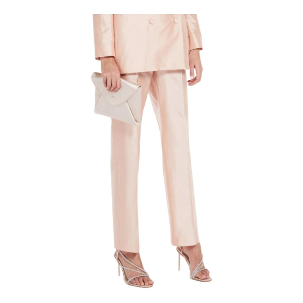 Max Mara Studio Pavidi Broek Beige Dames