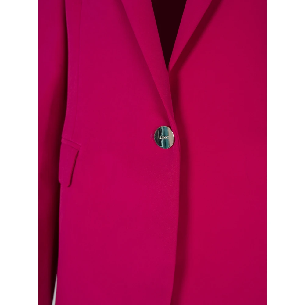 Liu Jo Elegante Blazer met knoopsluiting Pink Dames