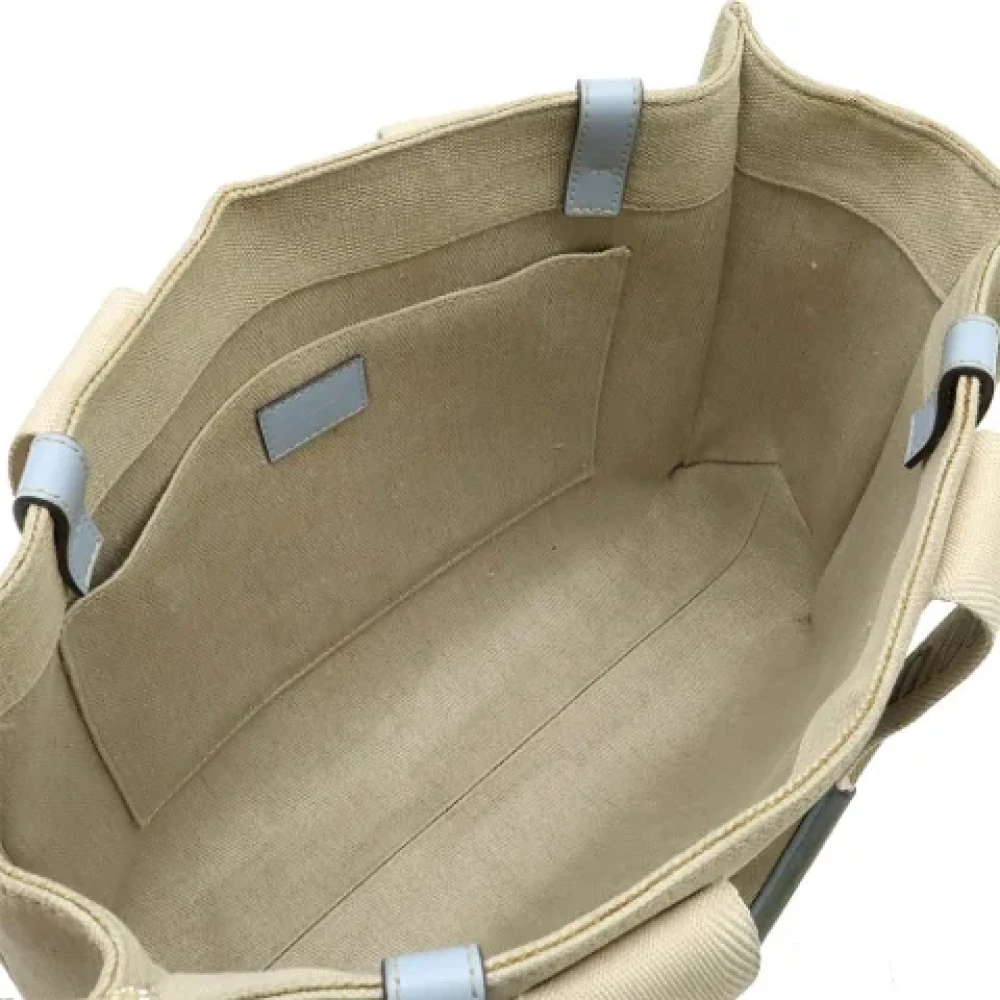 Chloé Pre-owned Canvas shoulder-bags Gray Dames