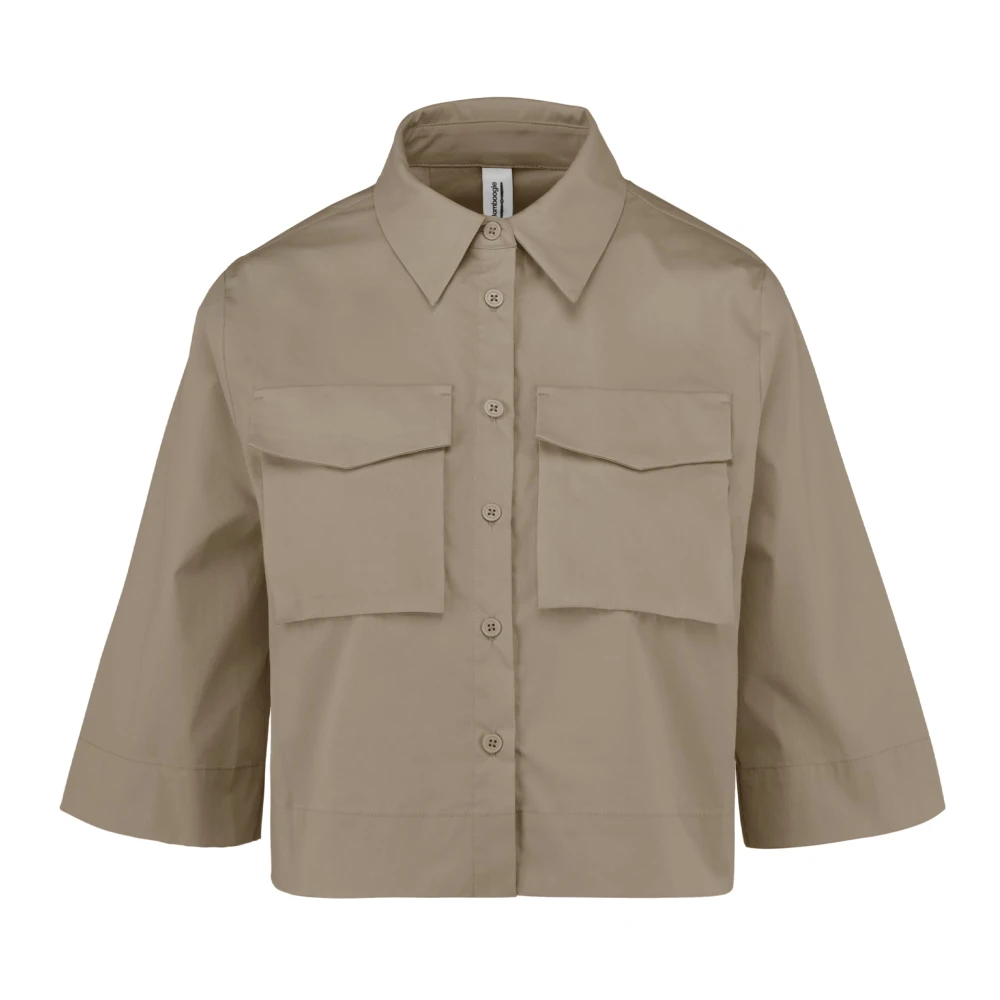 Bomboogie Mujer Beige Blusas Y Camisas, Talla: S