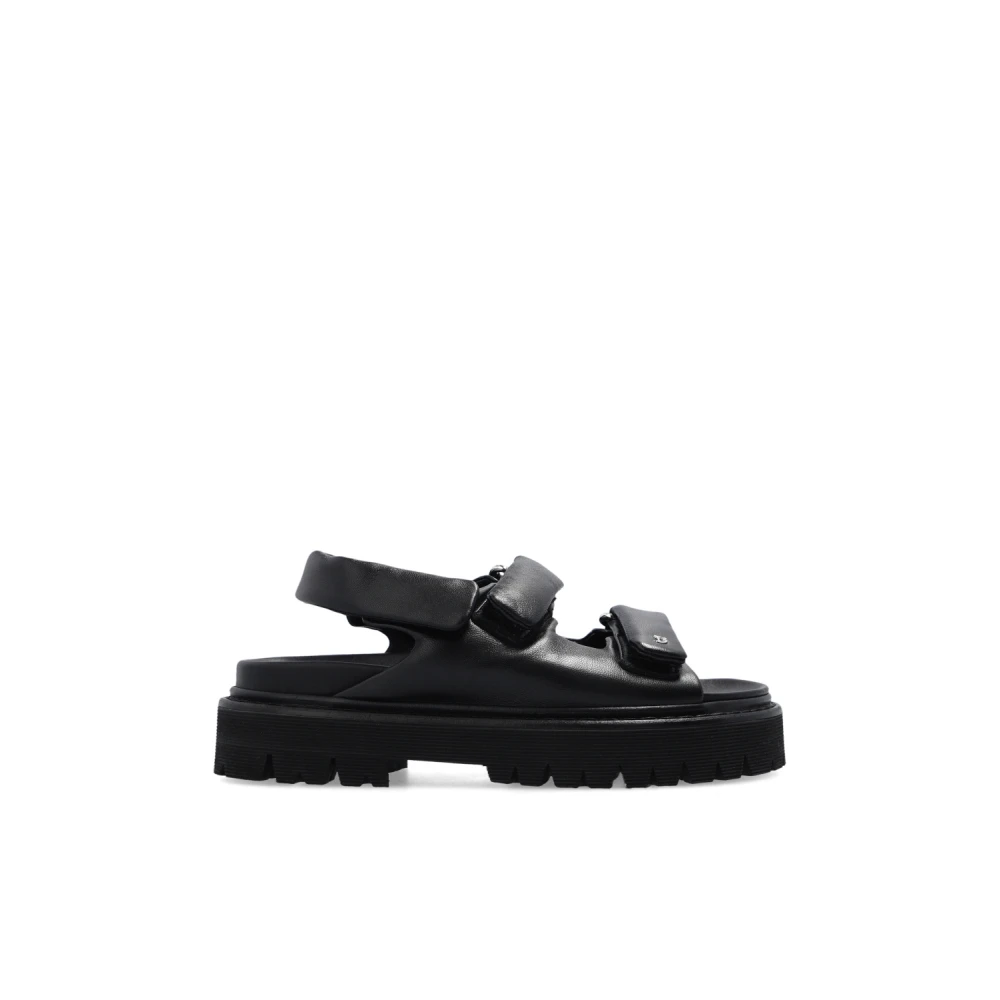 Dsquared2 Women's Black Leather Sandals