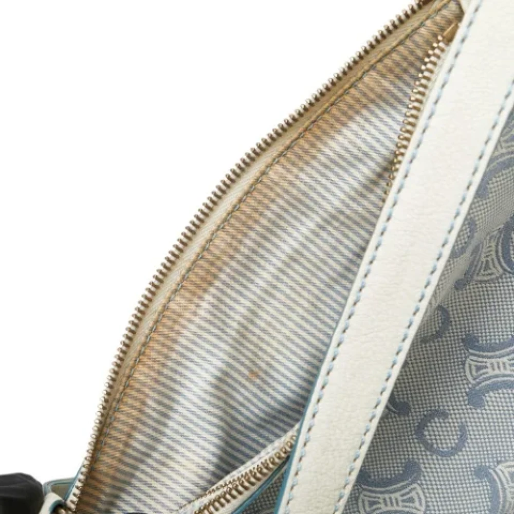 Celine Vintage Pre-owned Leather celine-bags Blue Dames