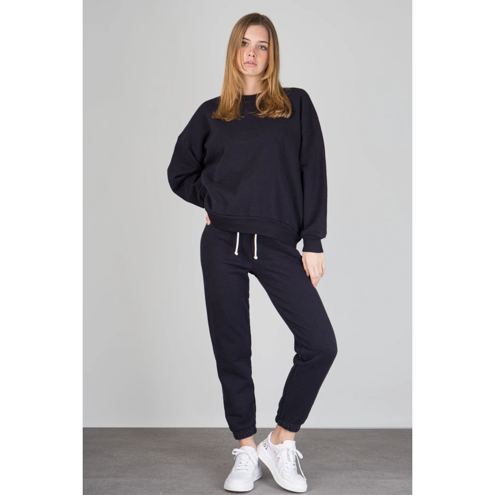 American vintage Klassieke Witte Crewneck Tee voor Vrouwen White Dames