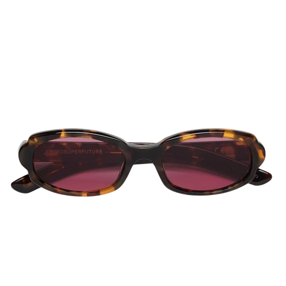 Retrosuperfuture Unisex Brown Sunglasses, 54 Mm, Esatto Sunglasses