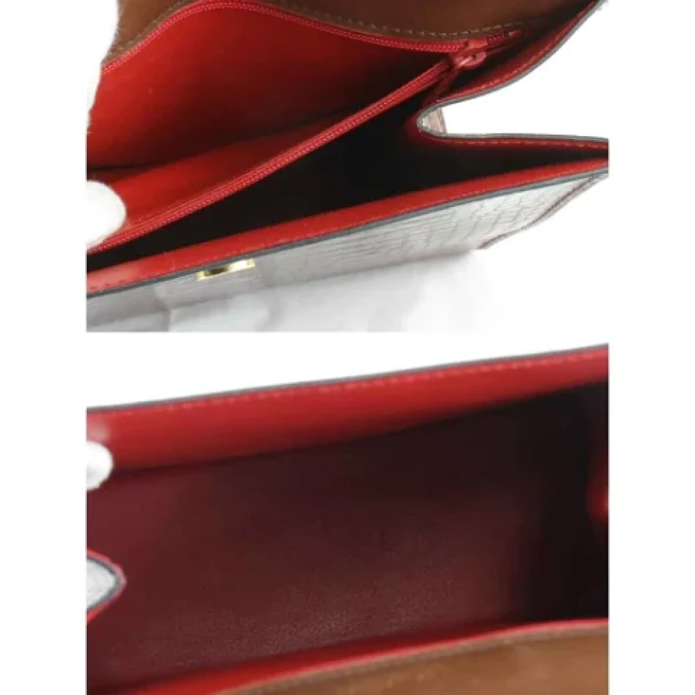 Celine Vintage Pre-owned Leather celine-bags Brown Dames