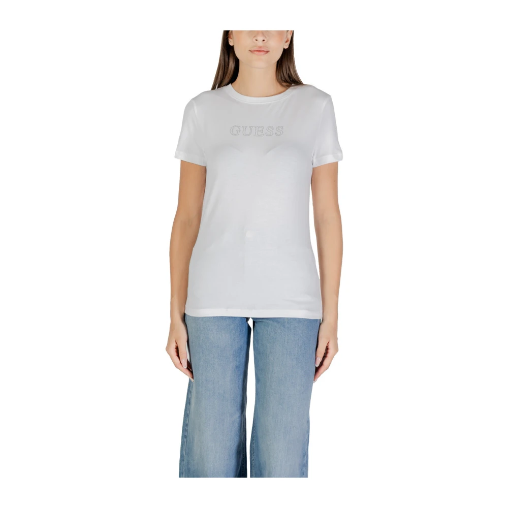 Guess - Tops > T-Shirts - White - Guess - Modalova