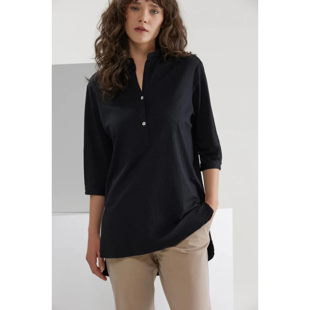 RRD Stijlvolle Blouse Black Dames